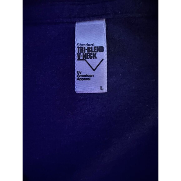 Train Band T-Shirt | EST 1994 | V-Neck | American Apparel Tri-Blend | Size Large - Picture 3 of 4